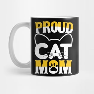 Proud Cat Mom Mug